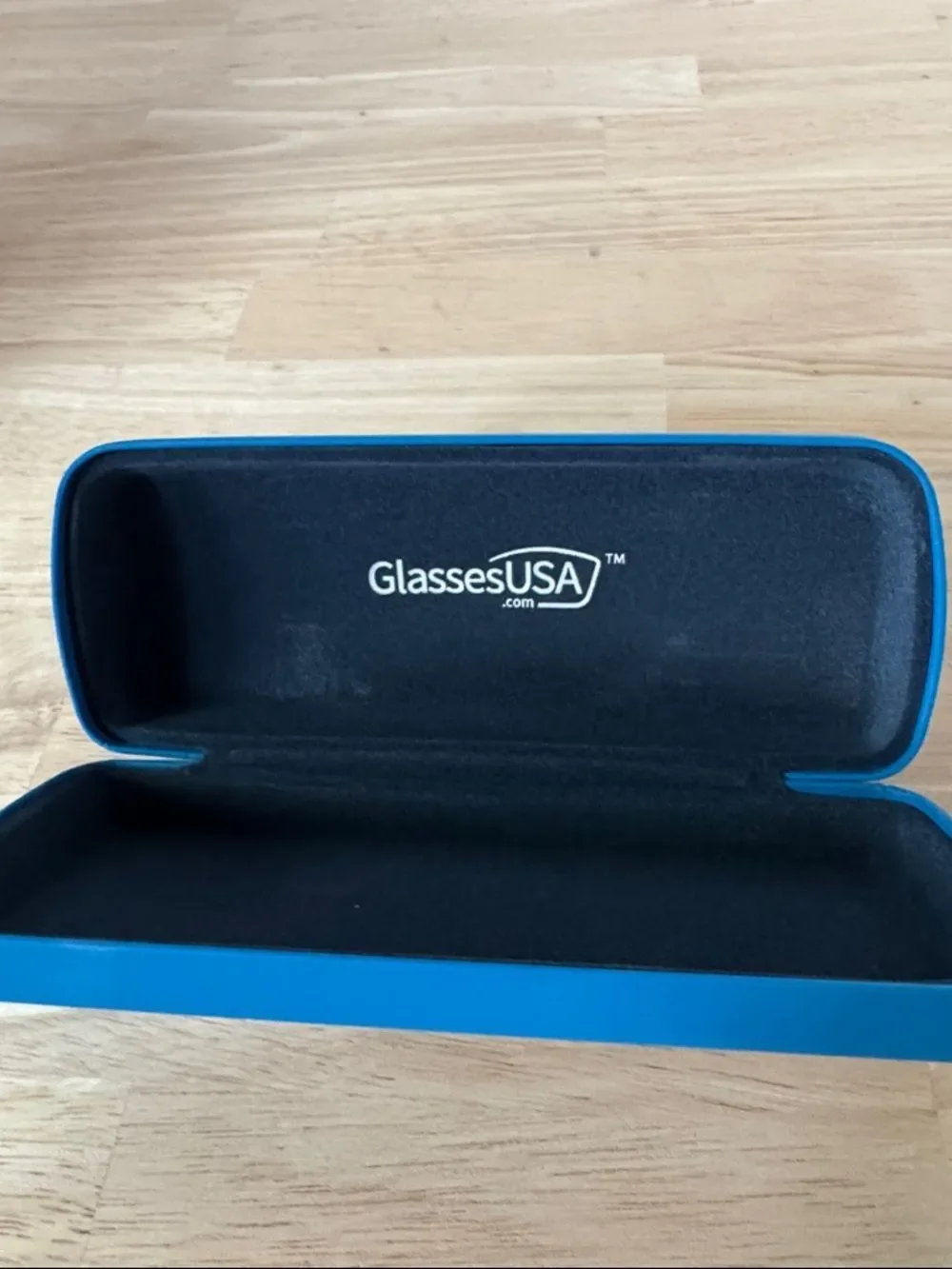 Eyeglasses case. Teal / aqua. Glasses USA NWOT